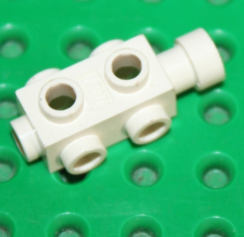 Lego white brick modified - lego,