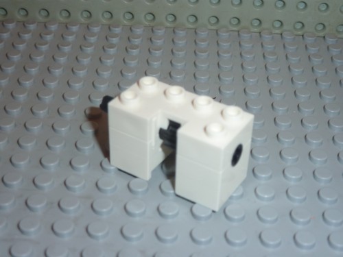 Lego white rack winder - lego,