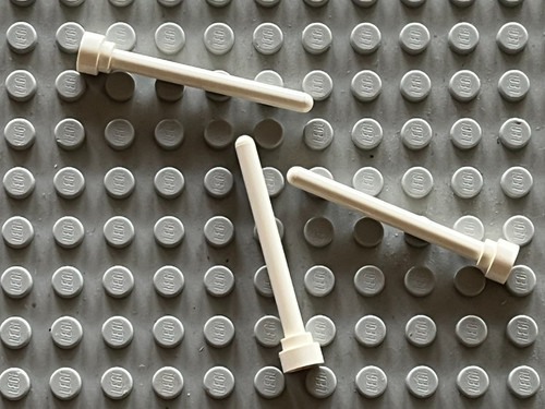 Lego white antenna - x, ref