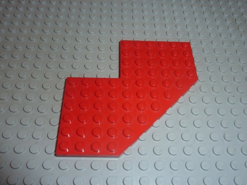 Plaque lego espace - lego, red